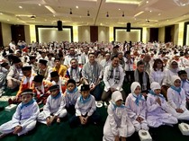 Momentum Berbagi dengan Ribuan Anak Yatim Binaan