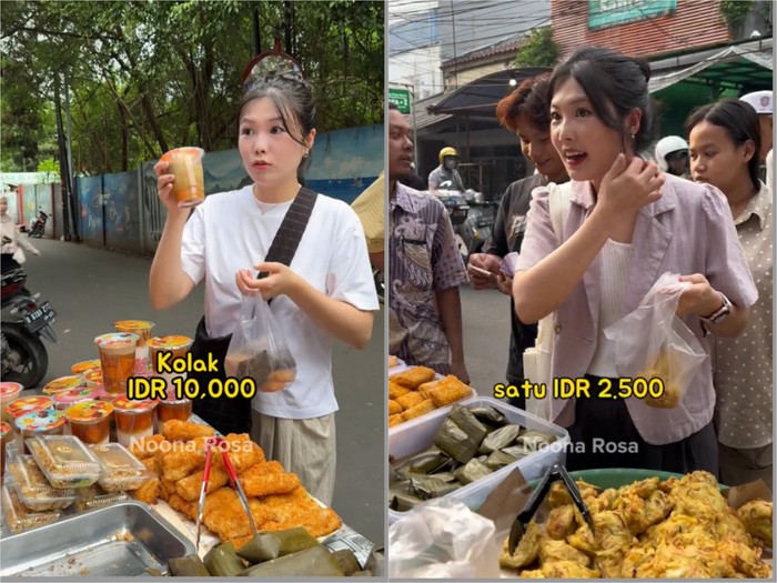 Noona Rosa berburu takjil