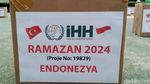 Organisasi Kemanusiaan dari Turki Berbagi 120 Paket Sembako
