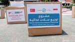 Organisasi Kemanusiaan dari Turki Berbagi 120 Paket Sembako