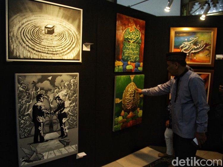 Pameran Kaligrafi dan Lukisan untuk Bantuan Kemanusiaan Palestina