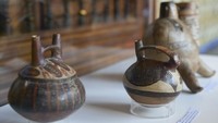 Penjajah Eropa menghancurkan sebagian besar karya seni Inca baik karena keuntungan moneter atau alasan agama, tetapi cukup banyak contoh yang bertahan sebagai kesaksian atas kehebatan dan keterampilan seniman Inca. (AP Photo/Miguel Paredes Haro)  