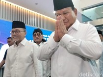 Disambut Zulhas, Prabowo Subianto Hadiri Buka Puasa di Markas PAN