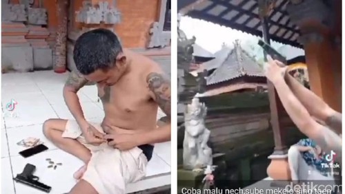 Pria pamer senpi ilegal di medsos ditangkap.