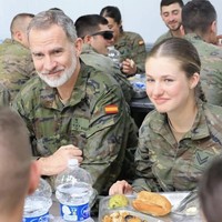 Putri Leonor memulai tahun pertamanya dalam pelatihan militer pada bulan Agustus 2023 di Akademi Militer Umum di Zaragoza. Foto: Instagram