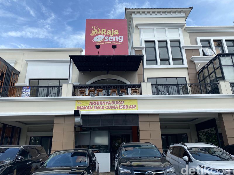 Raja Oseng, restoran di Gading Serpong yang menawarkan aneka oseng pedas dari level 1-5