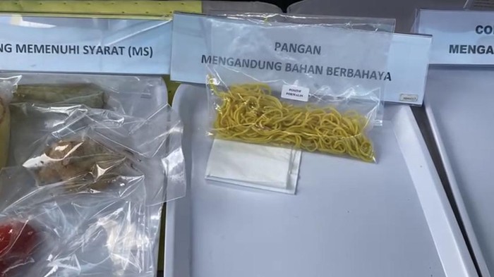 Sampel mi basah yang ditemukan mengandung formalin.