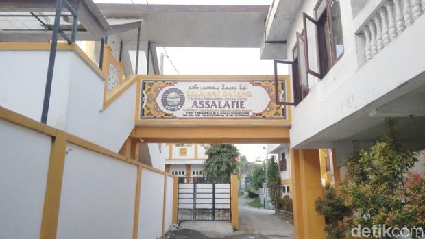 Suasana Pondok Pesantren Assalafie Babakan Ciwaringin.