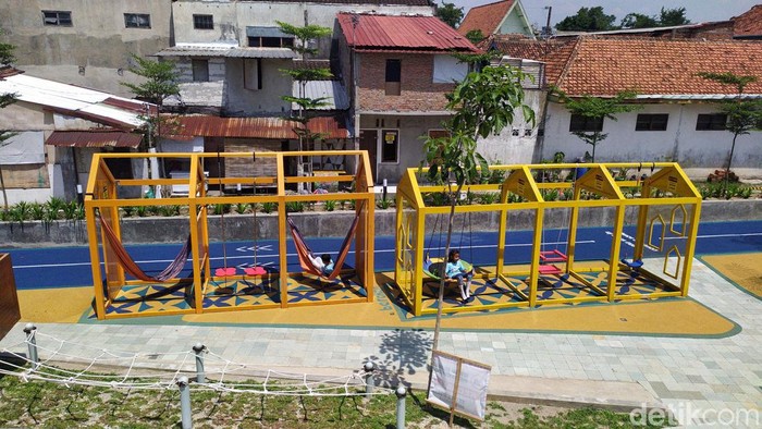 Taman Cerdas Panularan, Laweyan, Solo, pada Rabu (20/3/2024).
