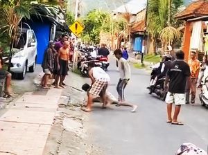 Viral! Pria Banyuwangi Kesurupan Seusai Potong Pohon di Dawan Klungkung