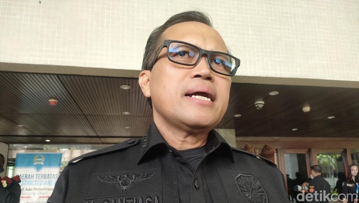 Wakil Kepala Badan Intelijen Negara (BIN), Letnan Jenderal (Letjen) I Nyoman Cantiasa. (Dwi Rahmawati/detikcom).