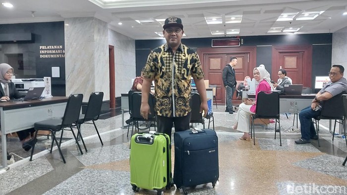 Calon anggota legislatif (caleg) DPR RI daerah pemilihan (Dapil) Jawa Timur I dari Partai Amanat Nasional (PAN), Sungkono (Brigitta Belia/detikcom)