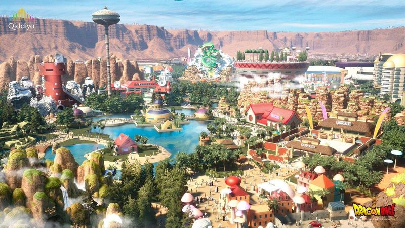 Dragon Ball Theme Park di Arab Saudi