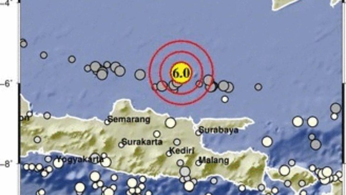 Gempa guncang Tuban