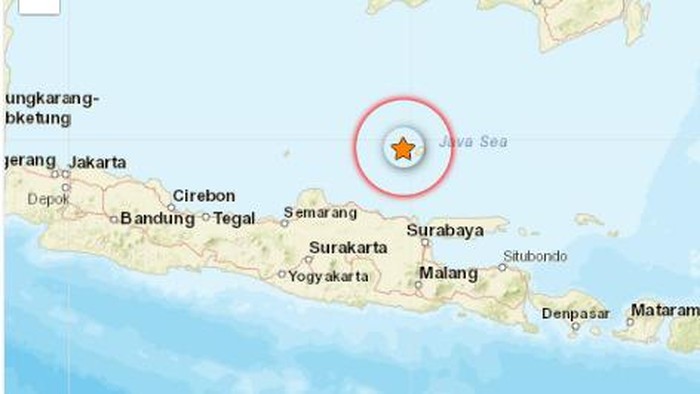 Gempa susulan di Tuban