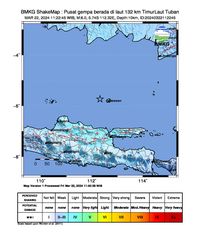 Gempa Bumi Tuban 22 Maret 2024: Kekuatan, Dampak, Analisis BMKG