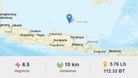 Gempa M 6,5 Tuban Terasa Hingga Balikpapan