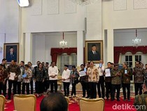 Momen Jokowi, Maruf hingga Para Menteri Lapor SPT di Istana Negara