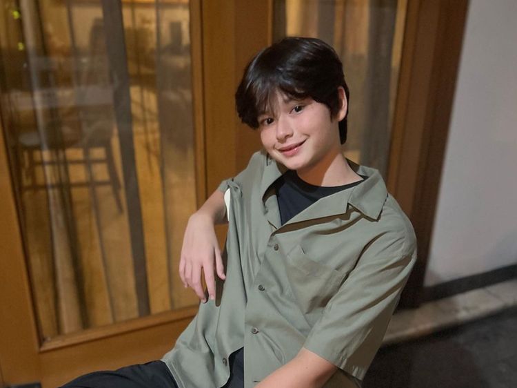 7 Foto Kenzou Lion Putra Tamara Bleszynski-Mike Lewis, Sudah ABG Makin Tampan