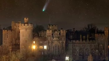 Kali berikutnya kemunculan Komet Setan adalah pada tahun 2095. Foto: Carl Gough via Daily Mail.