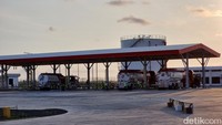 Kebutuhan avtur di YIA sendiri per hari ada di sekitar 140-150 kilo liter (KL). Jalu Rahman Dewantara/detikJogja