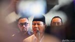 Momen Prabowo Sambangi Nasdem Tower Bertemu Surya Paloh