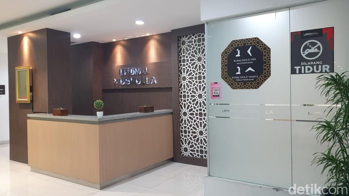 Musala Lippo Mall Puri mampung tampung 500 jemaah