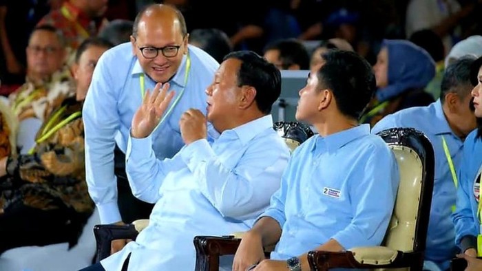 Prabowo Subianto, Gibran Rakabuming dan Rosan Roeslani (dok istimewa).