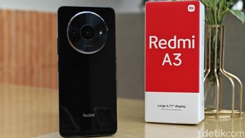 Redmi A3 di Indonesia dijual dengan harga Rp 1.199.000. Foto: Adi Fida Rahman/detikINET
