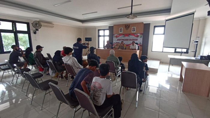Remaja hendak perang sahur di Ciledug diamankan (dok.istimewa)