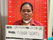 Tampang IRT Tipu Warga Sergai Rp 1,3 M Modus Masuk Polisi