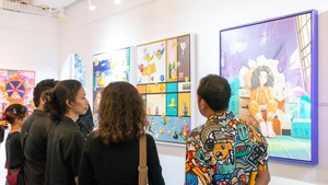 Kalau kamu ngaku anak yang nyeni banget, lihat-lihat pamerannya yuk. Foto: Courtesy of 2Madison Art and Gallery Jakarta