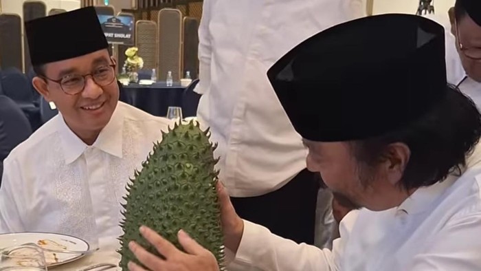 Anies berikan Surya Paloh buah sirsak