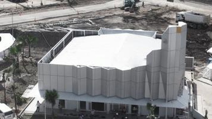 Bangunan hunian pekerja konstruksi di IKN