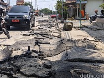 Habis Banjir Demak Terbitlah Jalan Rusak