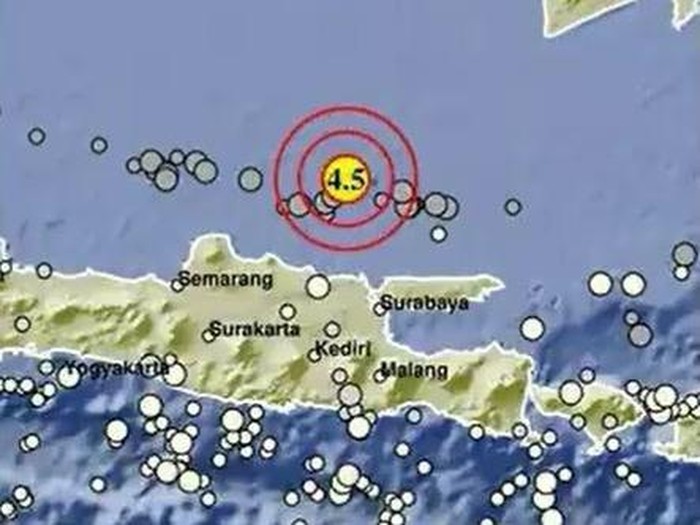 Gempa Tuban M 4,5