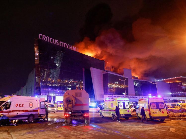 Horor Penembakan Massal di Moskow, Puluhan Orang Tewas