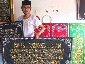 Berkah Ramadan, Perajin Kaligrafi Banjarnegara Banjir Pesanan 2 Kali Lipat!
