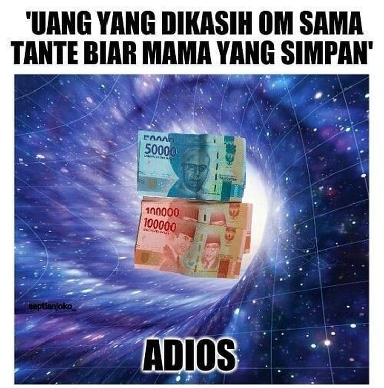 Meme Berburu THR, Siap-siap Bentar Lagi Lebaran Lika-liku berburu THR ini true banget! Siap-siap ya, sebentar lagi lebaran. Buat yang sudah kerja, yuk jangan lupa tukar uang. Buat bocil, are you ready?