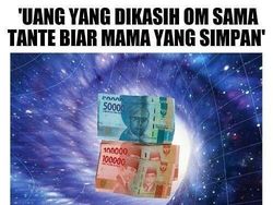 Meme Lucu THR Lebaran Anak