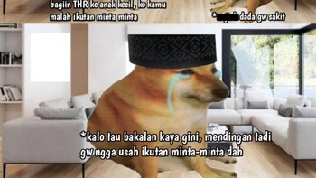 Sakit tapi tak berdarah. Foto: Instagram