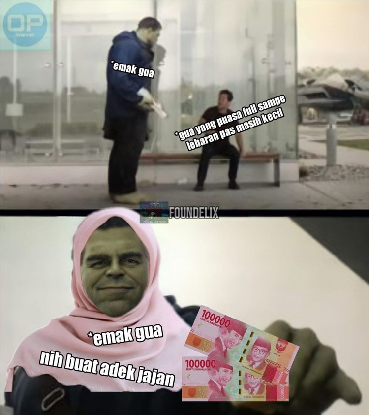 Lika-liku berburu THR ini true banget! Siap-siap ya, sebentar lagi lebaran. Buat yang sudah kerja, yuk jangan lupa tukar uang. Buat bocil, are you ready?