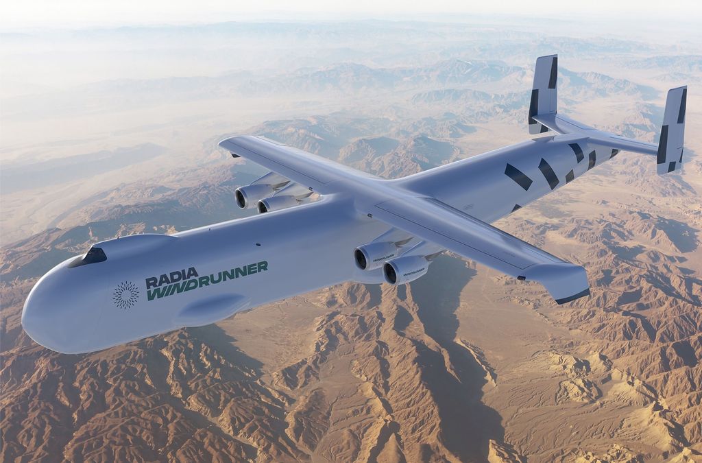 Pesawat terbesar di dunia Radia WindRunner airplane. (Dok. Radia)
