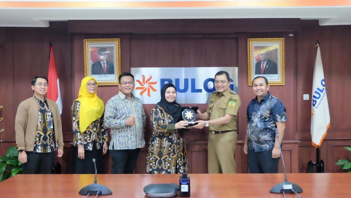 Pj Bupati Palas, Edy Junaedi saat audiensi dengan sejumlah kementerian di Jakarta. (Dok. Pemkab Palas)