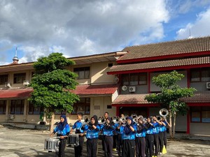 Drum Band DIY Target 2 Emas di PON 2024