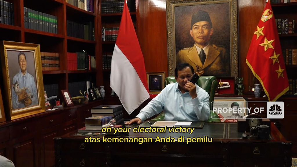 Presiden terpilih Prabowo Subianto yang telah resmi ditetapkan KPU RI memenangkan pilpres 2024 menerima ucapan selamat via telepon dari Presiden Amerika Serikat (AS) Joe Biden, Jumat (22/3) malam.
