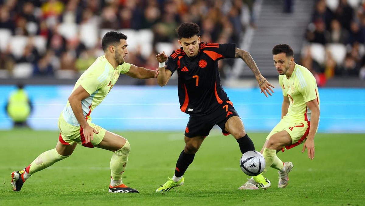 Timnas Kolombia kalahkan Timnas Spanyol 1-0 (REUTERS/Hannah McKay)