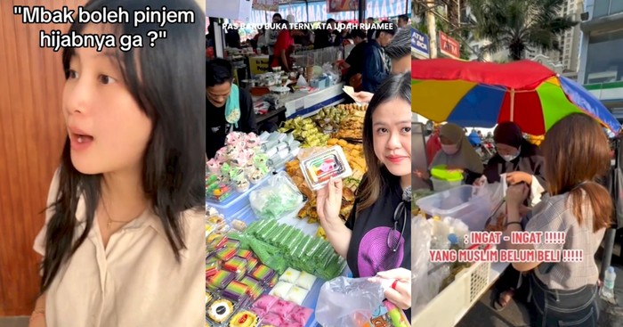Pantang Menyerah! Ini 5 Usaha Nonis Borong Takjil Walau Diancam