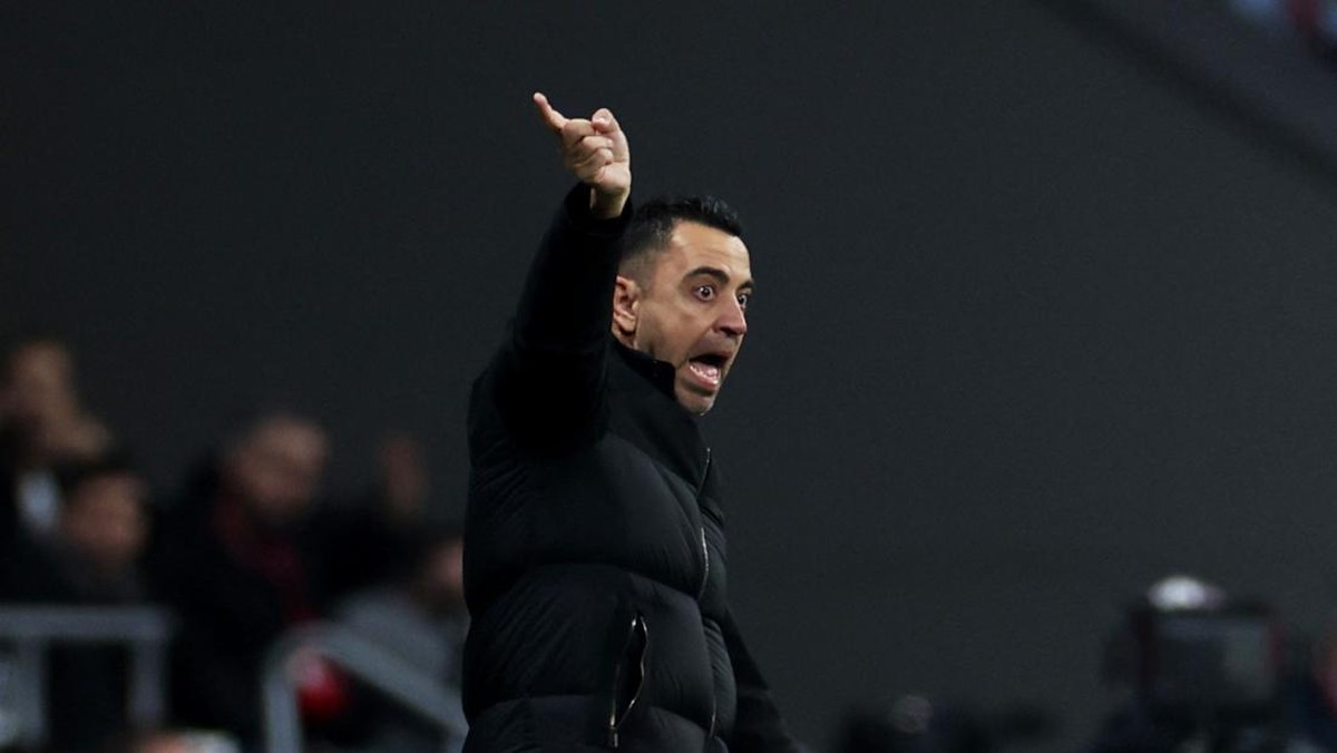 Pelatih Barcelona Xavi Hernandez. Foto: REUTERS/Isabel Infantes