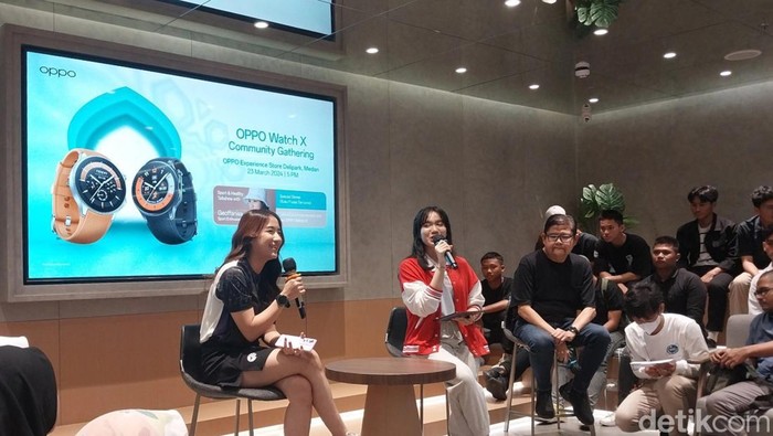 Acara Perkenalan Oppo Watch X di Medan